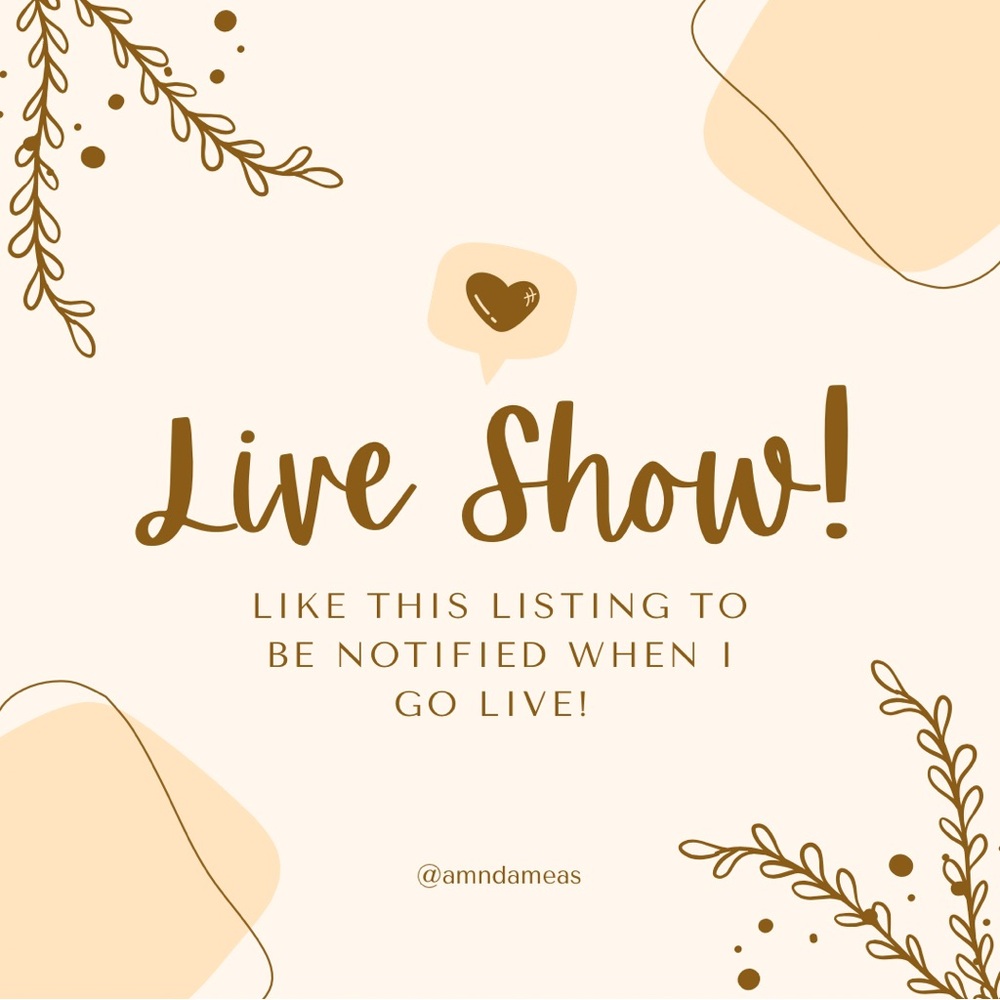 Live Show Notification Post